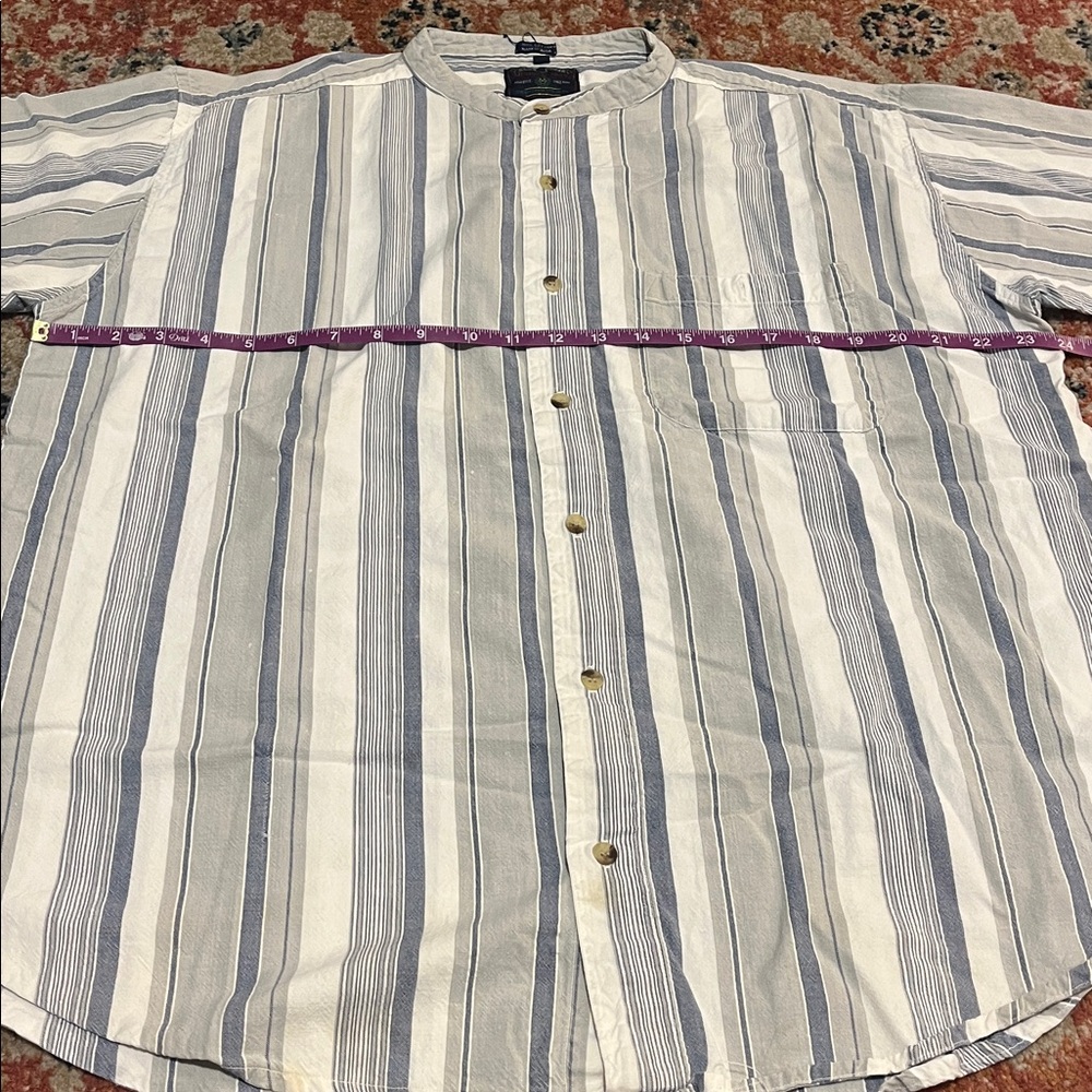 striped button down - Picture 2 of 6